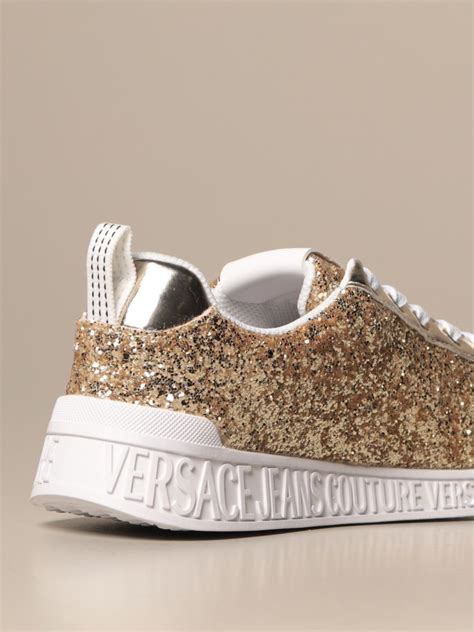 glitter versace trainers|versace jeans couture trainers.